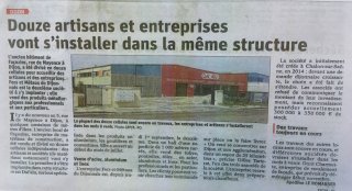 Douze artisans et entreprises vont s’installer dans la même structure rue de Mayence